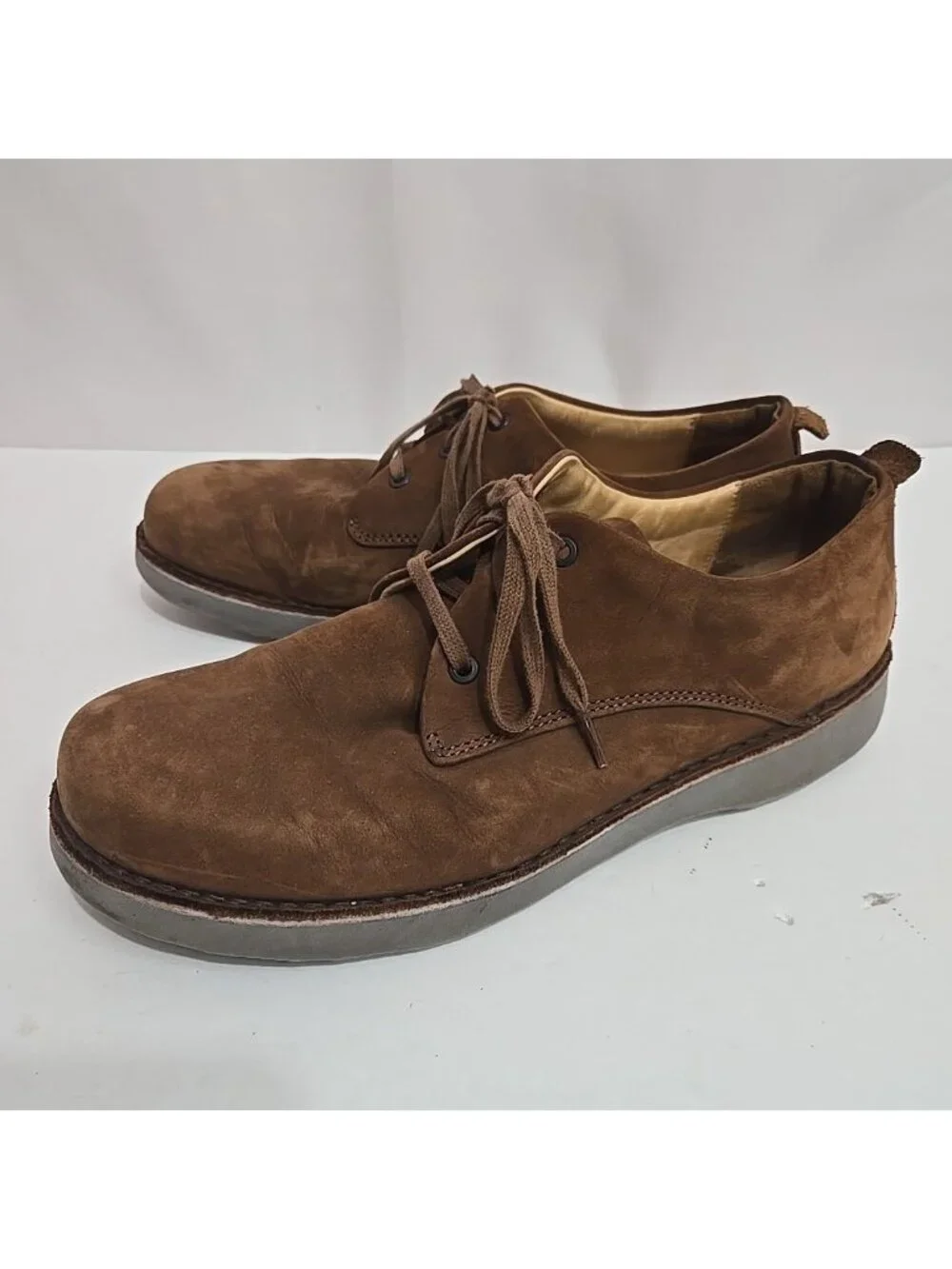 Samuel Hubbard Hubbard Free Mens Size 11.5 Nubuck Brown M1100-011 Shoes